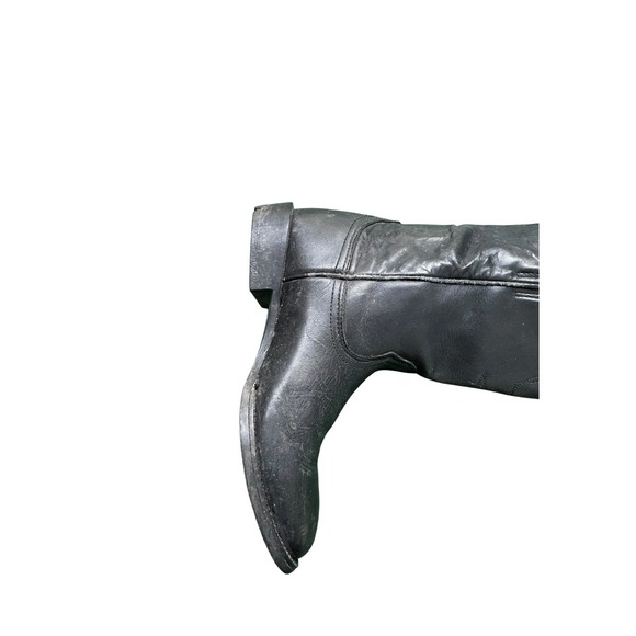 Ariat Heritage Roper Black Leather Western Cowboy Boots Women's 6.5B - Picture 8 of 10